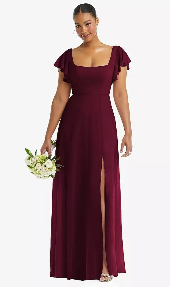 Flutter Sleeve Dress