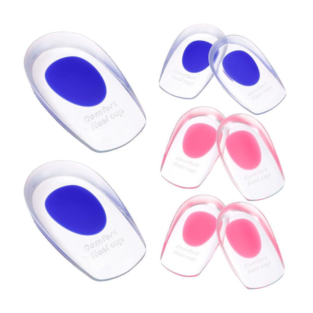 4 pairs of heel cups 