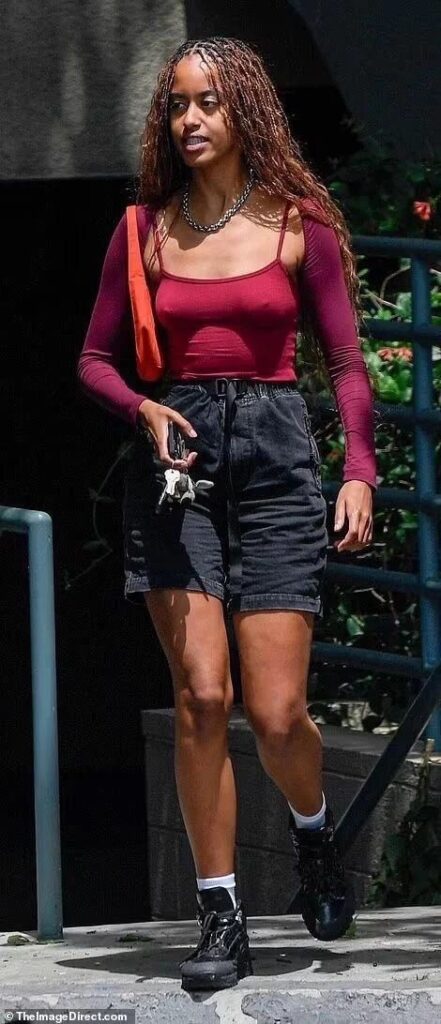 Malia Obama Blowout Summer Hair