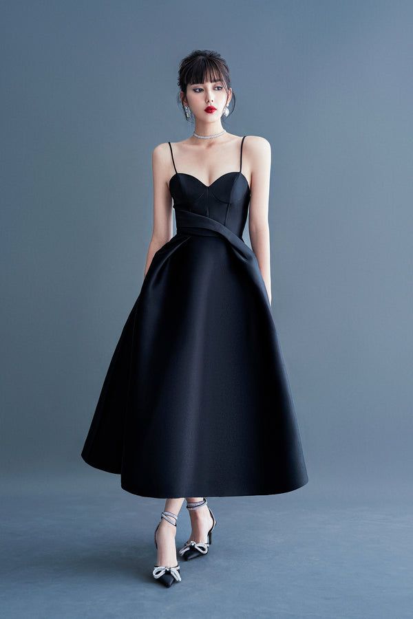 black dress