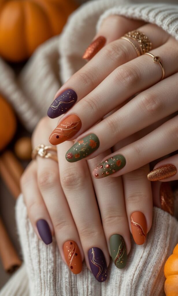 fall nails