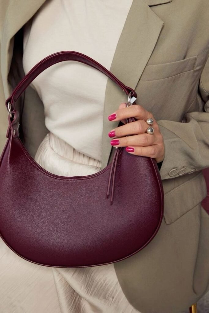 Burgundy Bag 