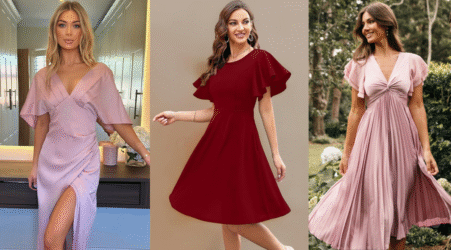 The Flutter Sleeve Dress Trend Everyone’s Talking About