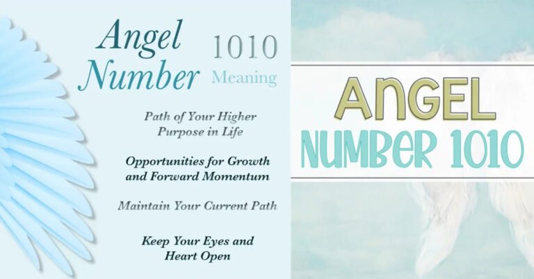 Angel Number 1010